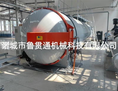 卧式材料加热罐